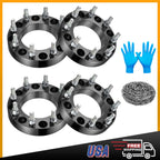 Set of 4 Wheel Spacers 1.5" 8x180 for GMC Sierra, Chevy Silverado (2001–2023)