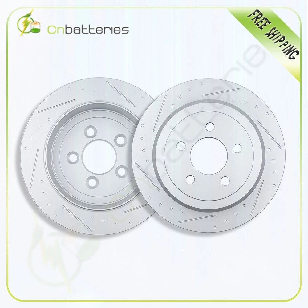 Rear Brake Discs Rotors for Jeep Liberty, Dodge Nitro (2007–2012)