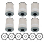 6Pack Diesel Filter FF5369W for Kenworth Peterbilt Sterling (N/A)