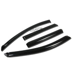 2X Smoke Tint Side Window Visor for Nissan Rogue (2008–2014)