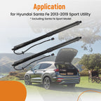 2pcs Electric Tailgate Lift Support Kit for Hyundai Santa Fe (2013–2019)