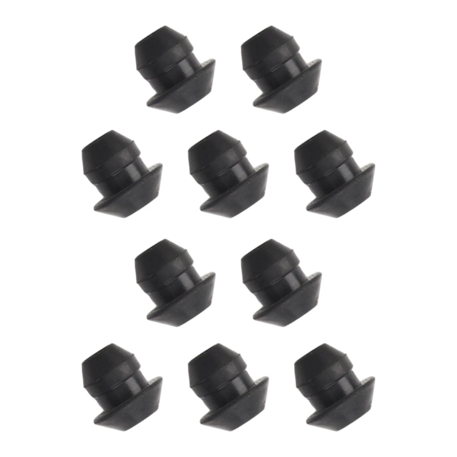 10pcs Rubber Fuel Tank Hose Grommets for Lawn Mowers