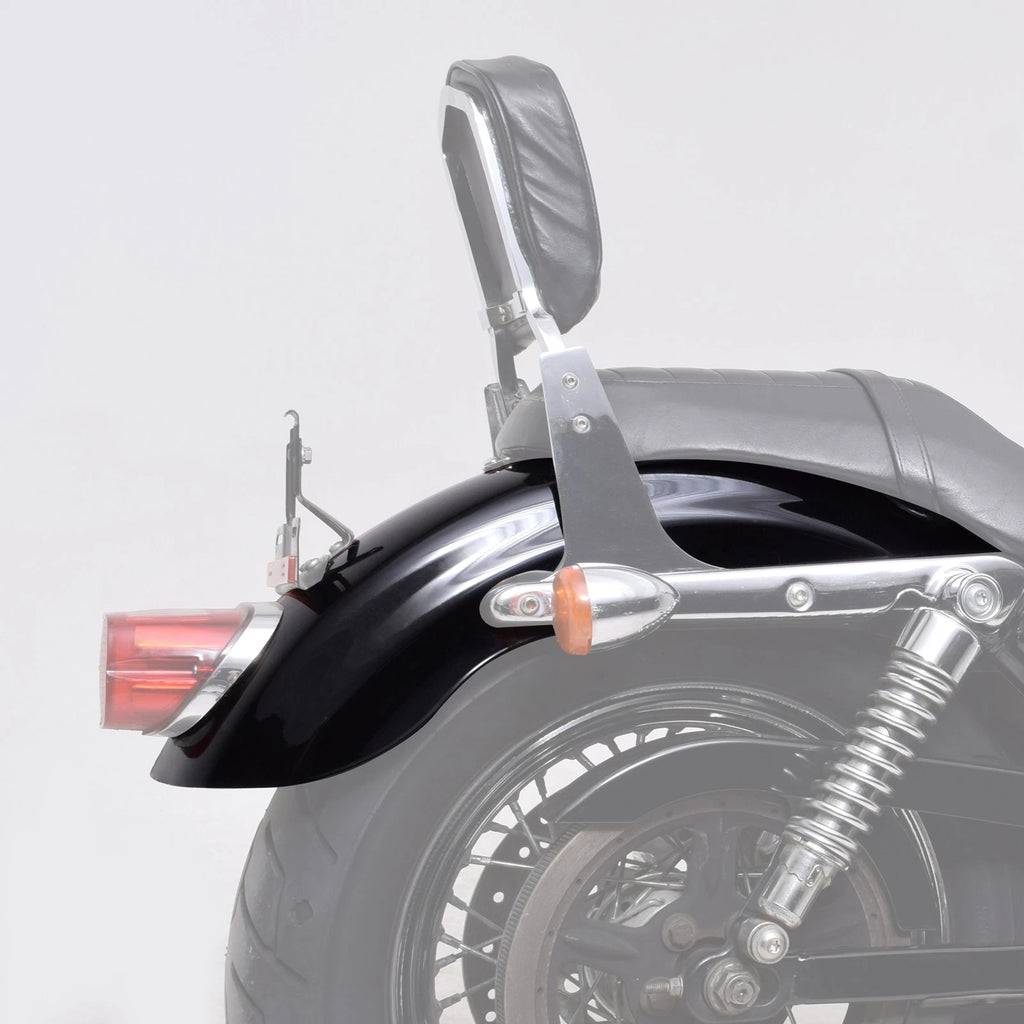 Vivid Black Rear Fender for Harley Sportster XL883 1200 (2004–2006)