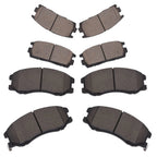 Front & Rear Brake Ceramic Pads for Chevy Equinox Pontiac Torrent (2005–2009)