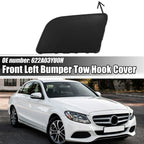Front Bumper Tow Hook Cover for Nissan Sentra (2013–2019) - Black