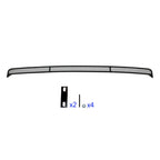 Lower Bumper Grille Insert for Toyota Tundra (2014-2021) - Stainless Black Mesh