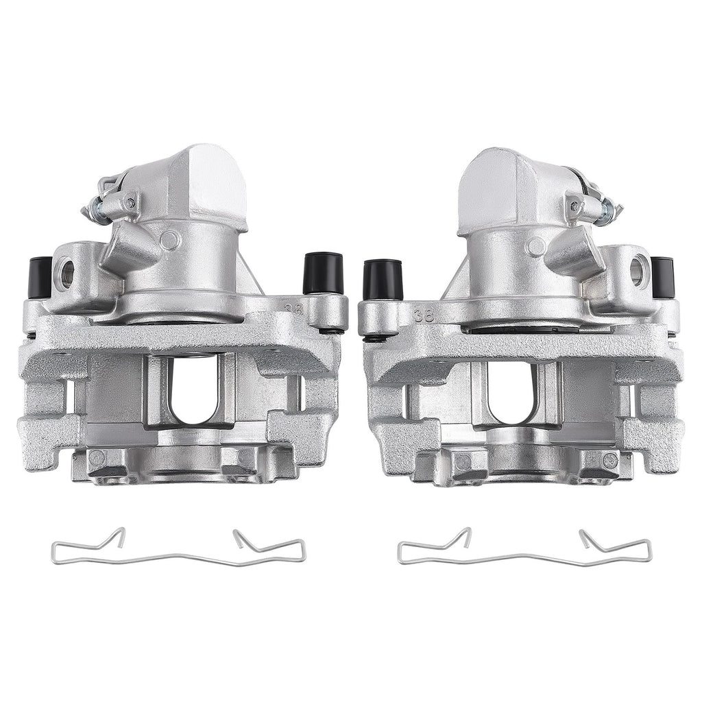 2X Rear Disc Brake Caliper w/Bracket for Ford EcoSport (2018–2022)