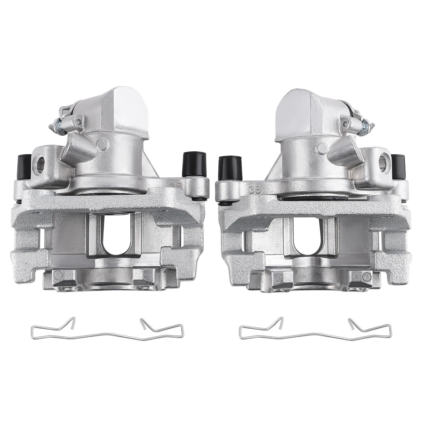 2X Rear Disc Brake Caliper w/Bracket for Ford EcoSport (2018–2022)