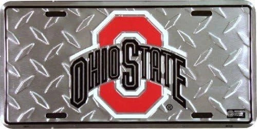 Ohio State Diamond License Plate for Car Truck (#2644)