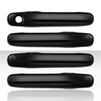 Set of 4 Door Handle Covers for 07-09 Saturn Outlook - Gloss Black w/o Smart Key