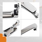 Set of 4 Chrome Door Handles for Infiniti FX35 FX45 Nissan Murano (2003–2008)