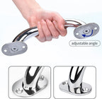 2 Pack Stainless Steel Polished Grab Handle for Boat (Marine)