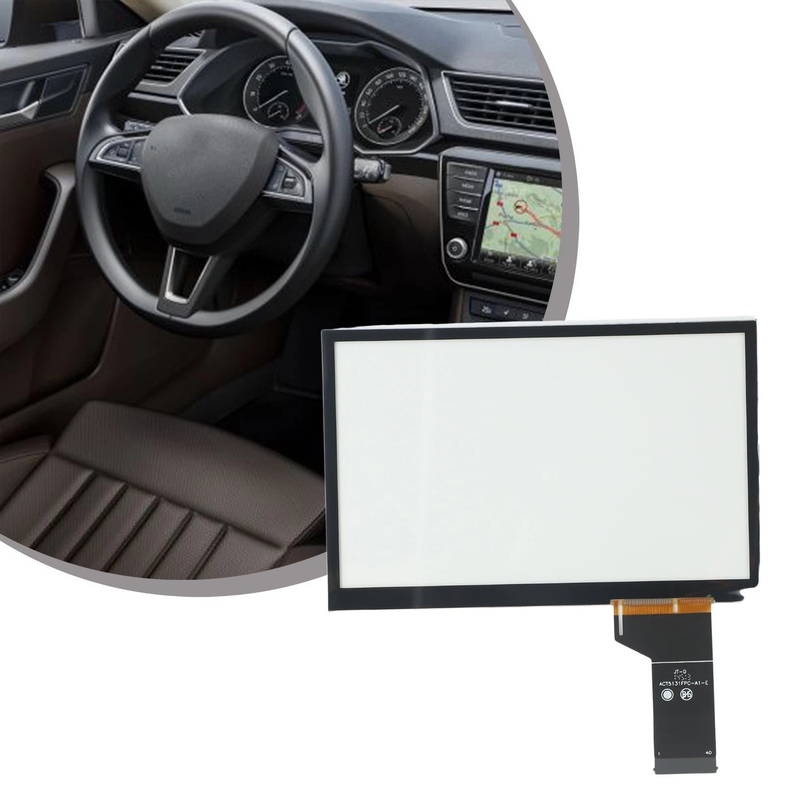 Touch Screen for Skoda Multimedia Navigation (2010–2023)