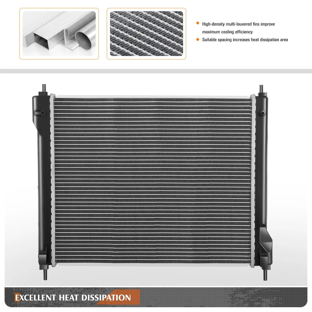 Aluminum Cooling Radiator DPI-13661 for Nissan Juke Sentra (2015–2019)