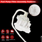 Fuel Filter for Volkswagen Touareg V6 (2004–2006) 229025003001Z Metal Plastic