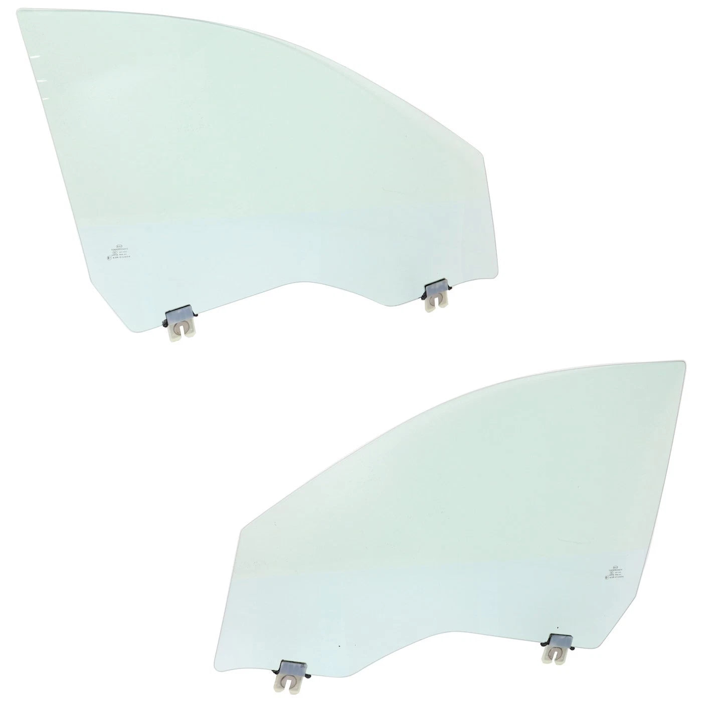 Set of 2 Door Glasses for Jeep Cherokee