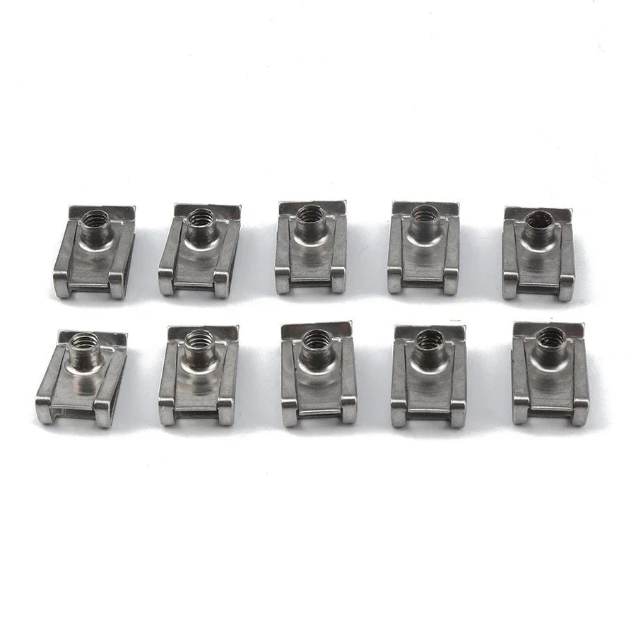 200x Fairing Bodywork Panel Reed U Clip Fastener for Car Motorcycle AU