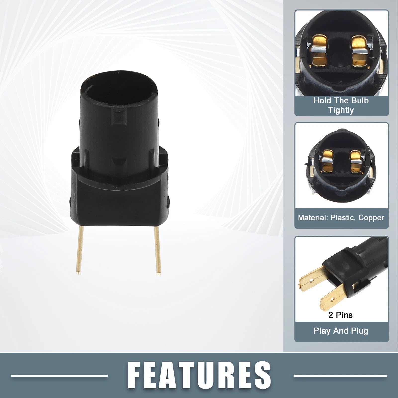 Side Repeater Indicator Light Bulb Socket 161949111 for VW Corrado (1990–1994)