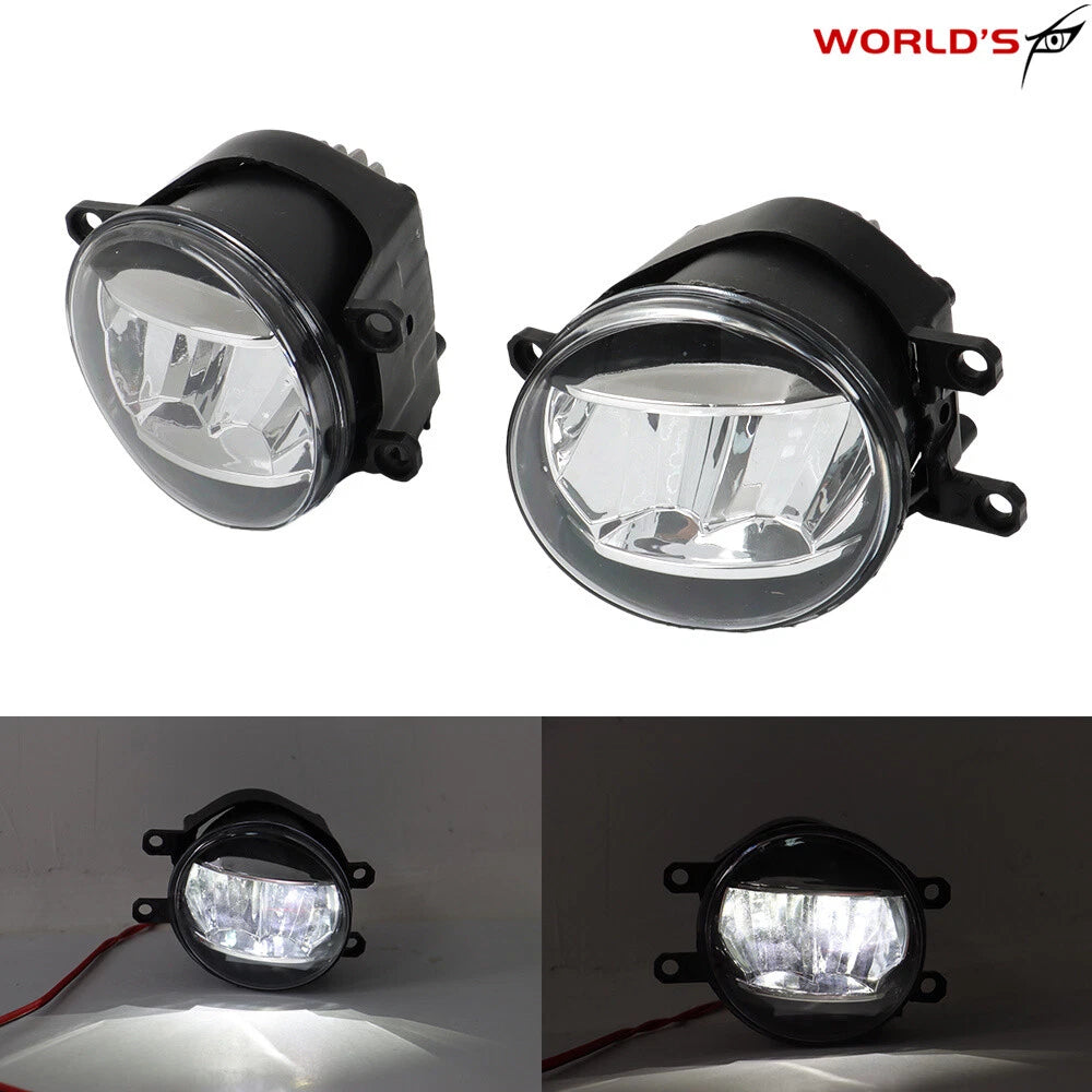 LED DRL Fog Lights for Toyota Sienna (2018–2020)