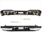 Chrome Rear Bumper for Chevy Silverado GMC Sierra 1500 (1999–2006)
