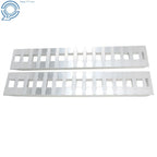 Set of 2 Aluminum Trailer Ramps for Car Truck (Heavy-Duty, 6000 lbs)