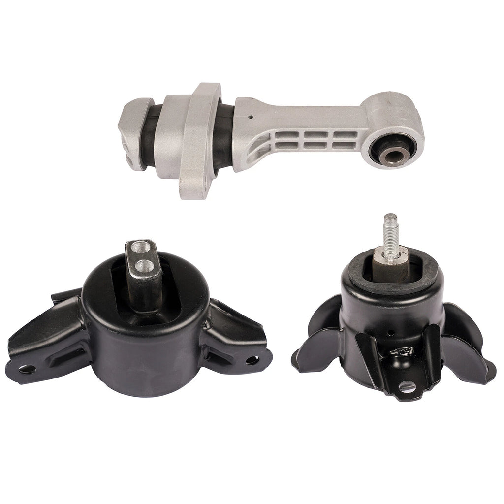 3X Engine Front Trans & Torque Strut Mount for Hyundai Elantra (2013-2016)