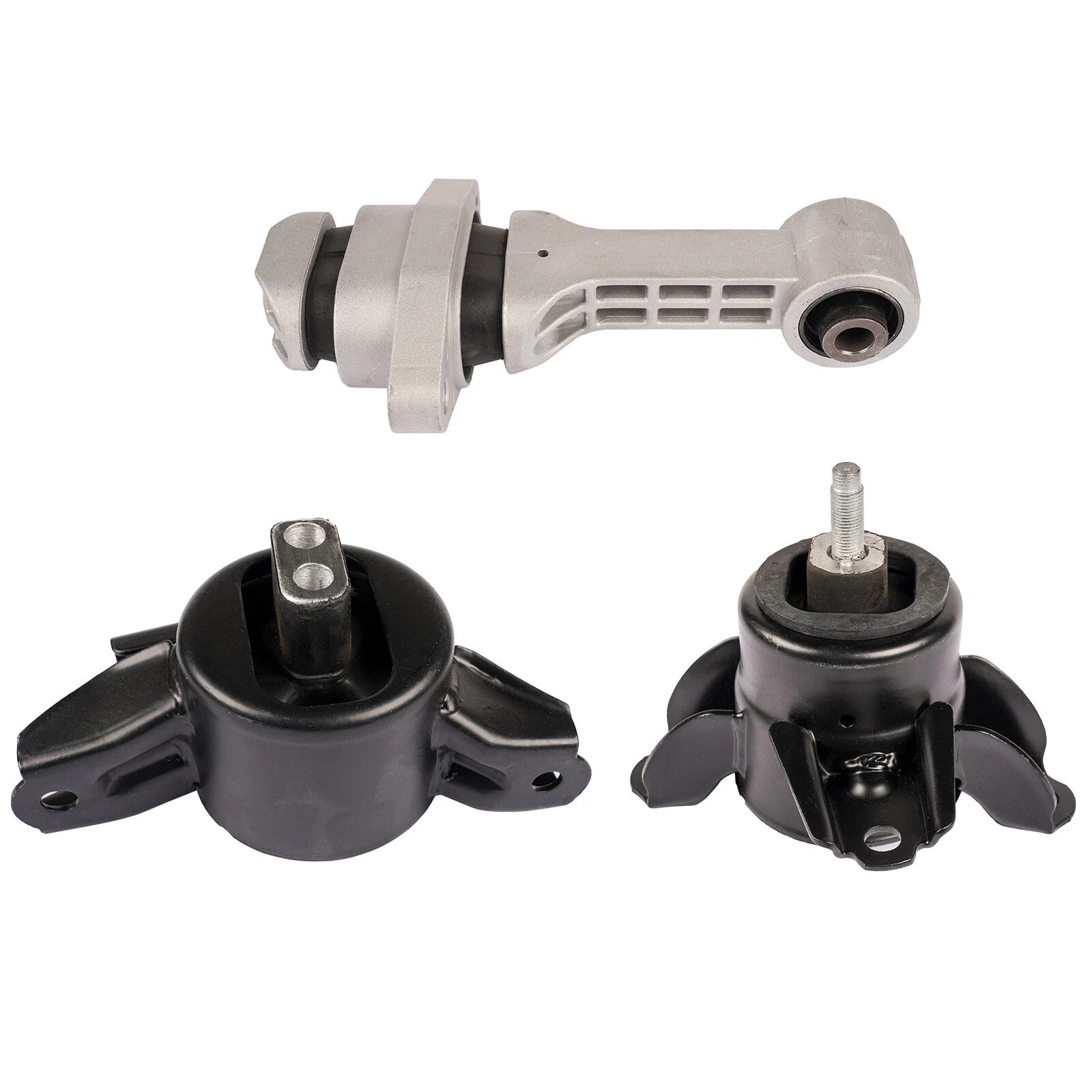 3X Engine Front Trans & Torque Strut Mount for Hyundai Elantra (2013-2016)