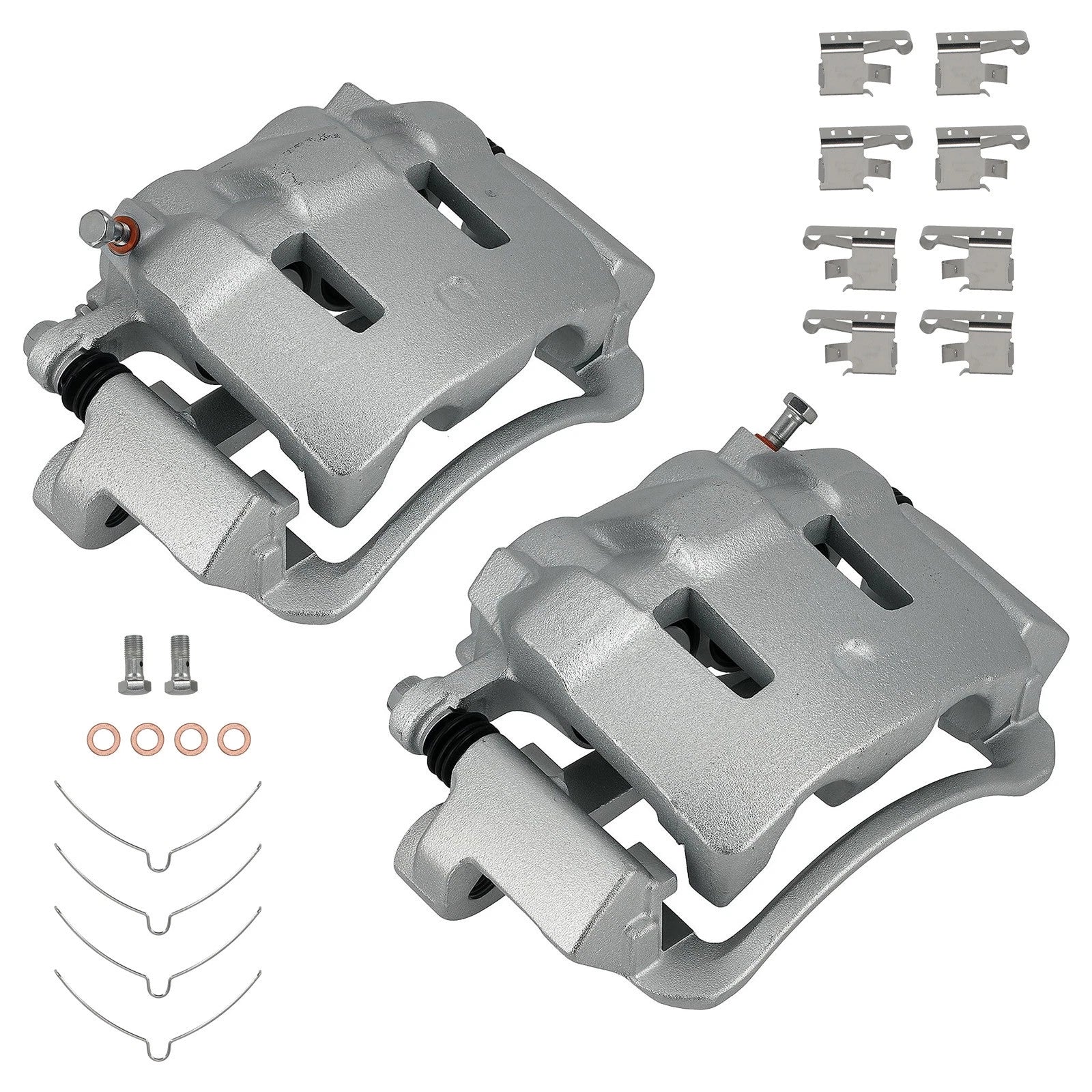 Brake Caliper Set Front Left Right for Ford Excursion 2000-05 F-250 F-350 99-04