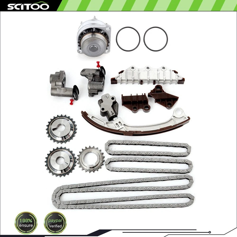 Timing Chain Kit with Water Pump for Nissan Pathfinder (2001–2003) Infiniti QX4