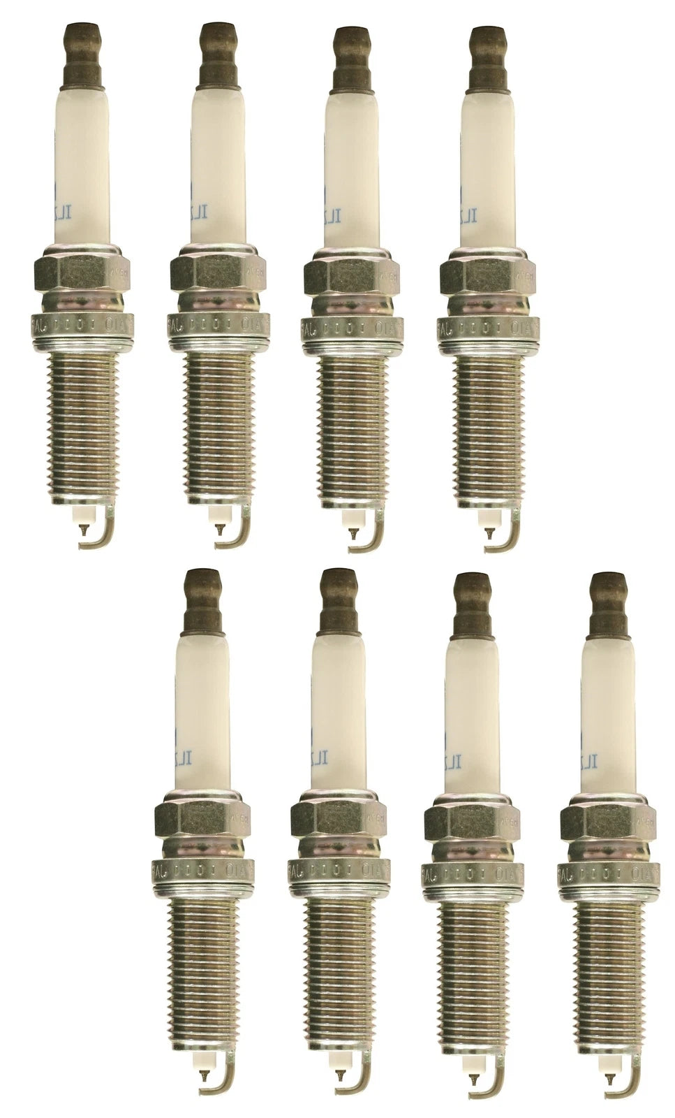 Set of 8 NGK Laser Iridium Spark Plugs for Mercedes Benz C63 AMG