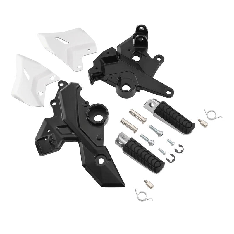 Driver Rider Footrests Footpegs Bracket for Kawasaki Ninja 650 Z650 (2017–2025)