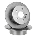 Rear Side Disc Rotor & Ceramic Pads for Toyota Camry (2007–2021)