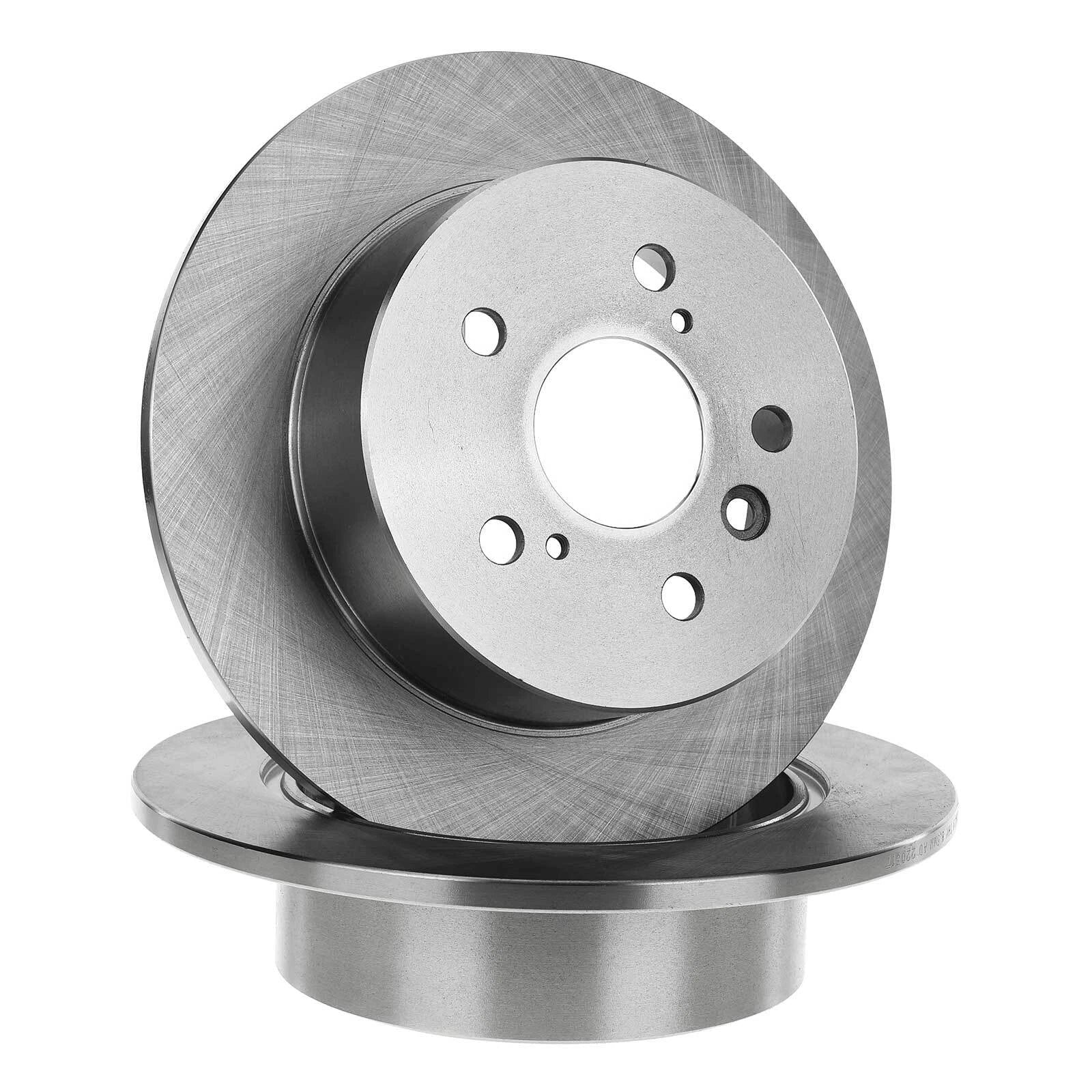 Rear Side Disc Rotor & Ceramic Pads for Toyota Camry (2007–2021)