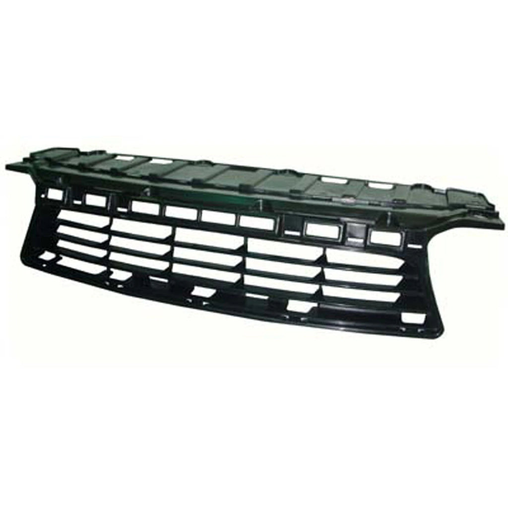 Replacement Black Matte Polypropylene Front Bumper Cover Grille