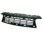 Replacement Black Matte Polypropylene Front Bumper Cover Grille