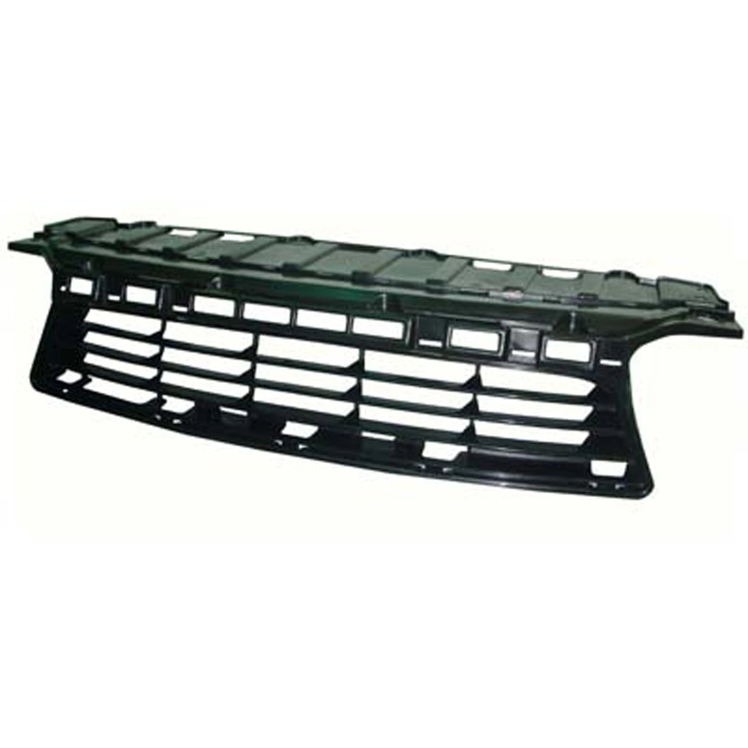 Replacement Black Matte Polypropylene Front Bumper Cover Grille