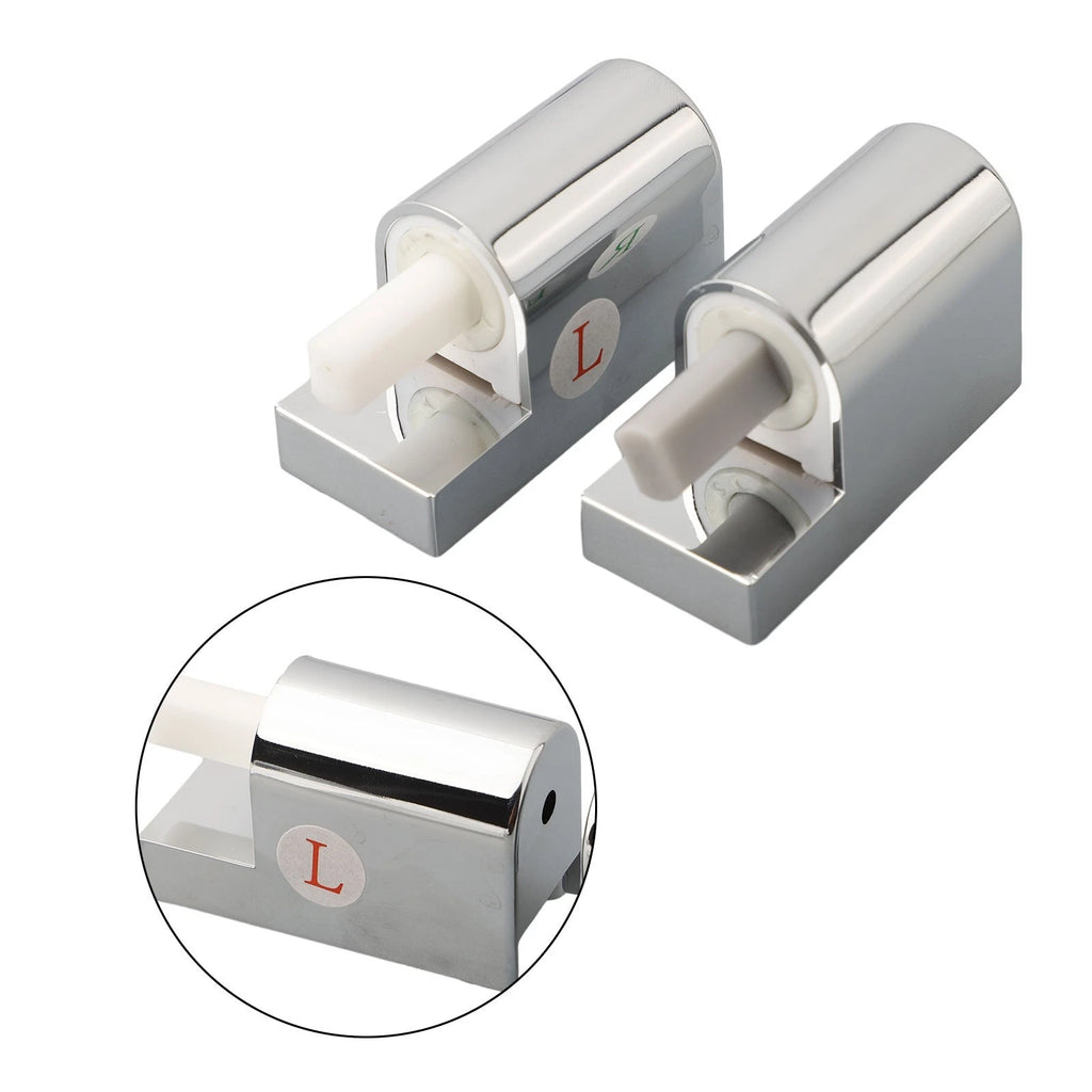 Set of 2 Soft Close Hinges for Contemporary Toilet
