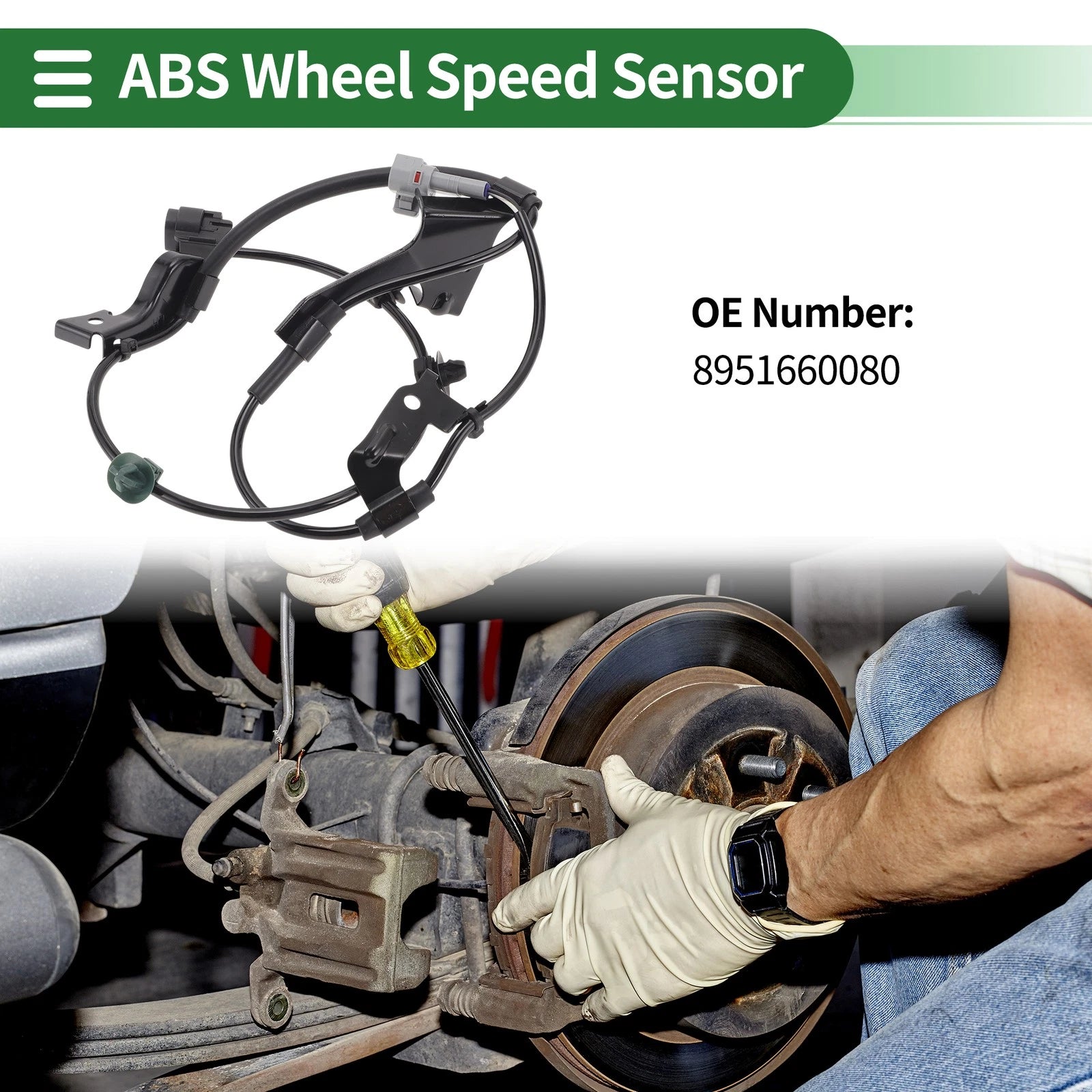 ABS Wheel Speed Sensor No. 8951660080 for Toyota FJ Cruiser (2004–2010)