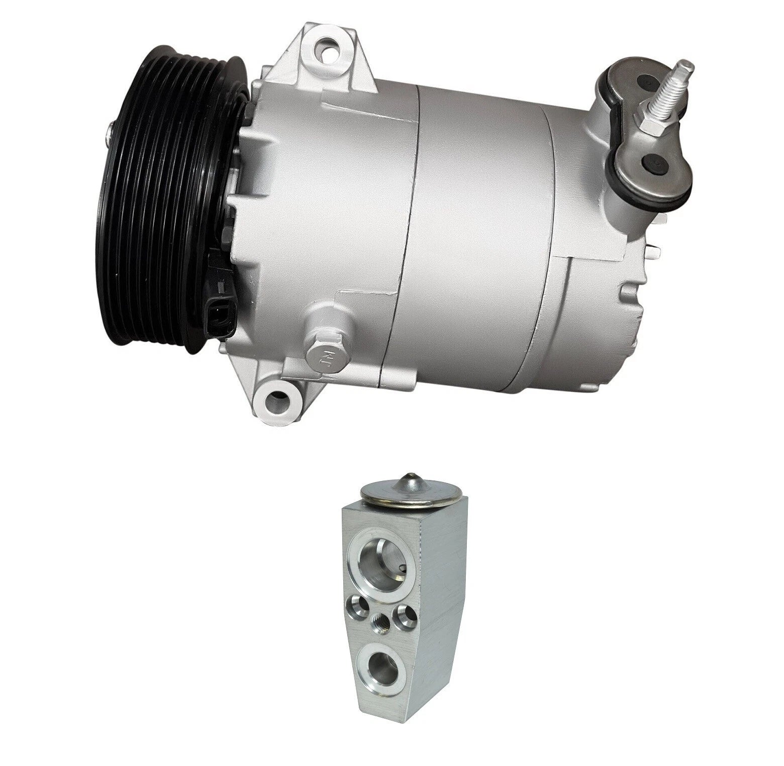 AC Compressor Kit OEM Replacement for Chevrolet Malibu Hybrid (2010–2012)