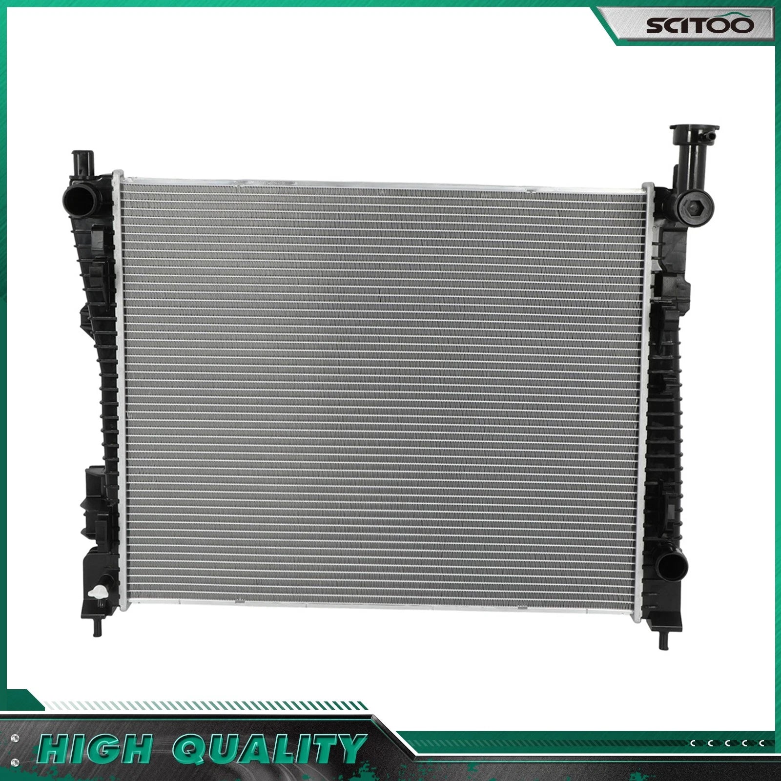 Aluminum Radiator for Dodge Durango (2015–2020) 13700
