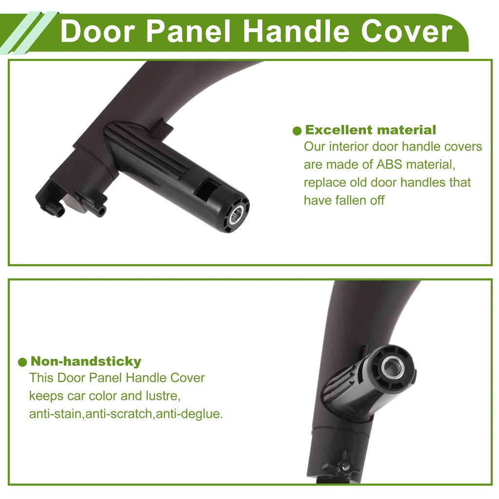 Door Panel Handle Pull Trim Cover for BMW X5 F15 F85 (2014–2018) No.51417356127