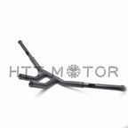 1-1/4" Flat Black 6" T-Bar Handlebars for Harley FLHR/FLHRC (2003–2013)