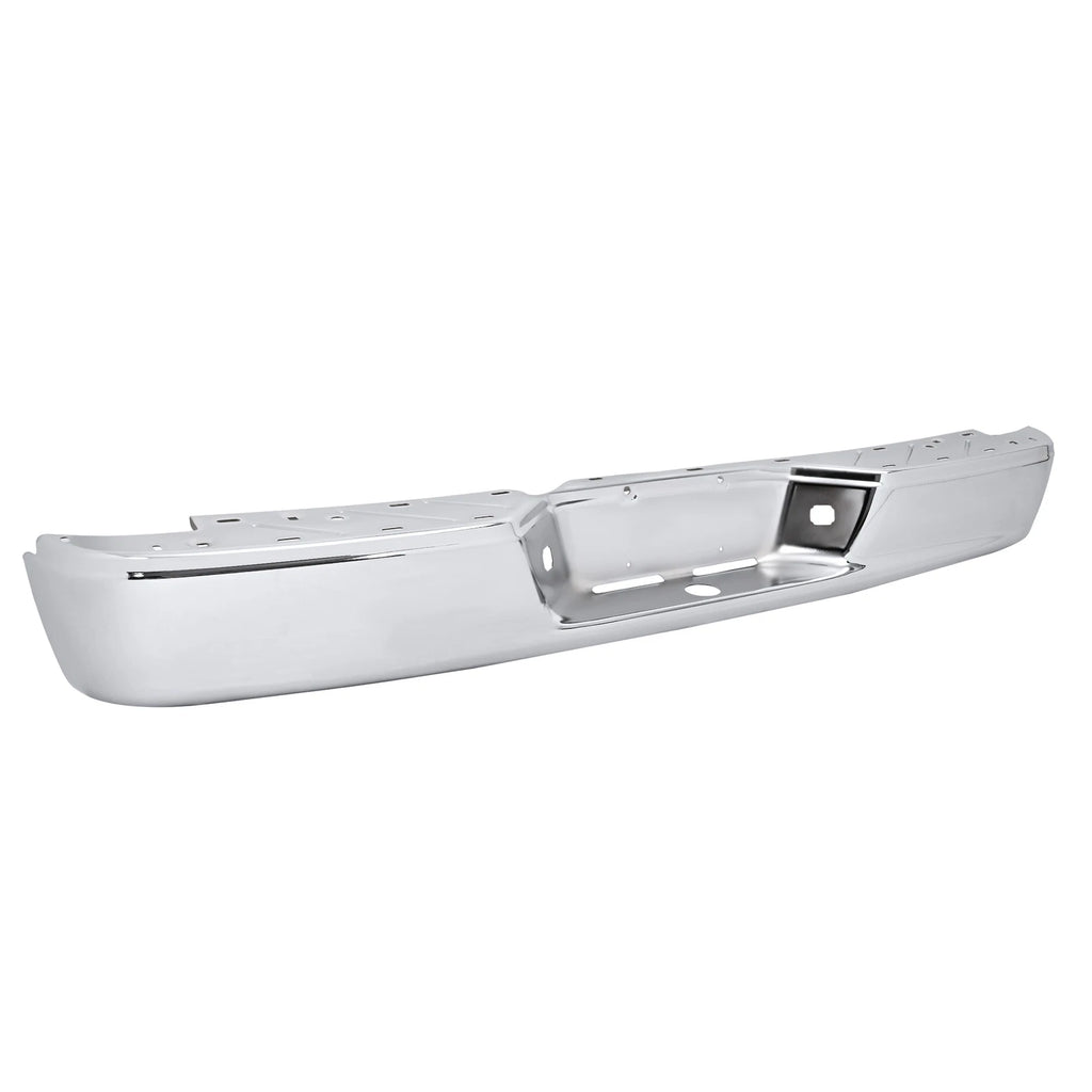 Steel Chrome Rear Bumper Face Bar for Dodge Ram Dakota, Mitsubishi Raider (2005–2011)
