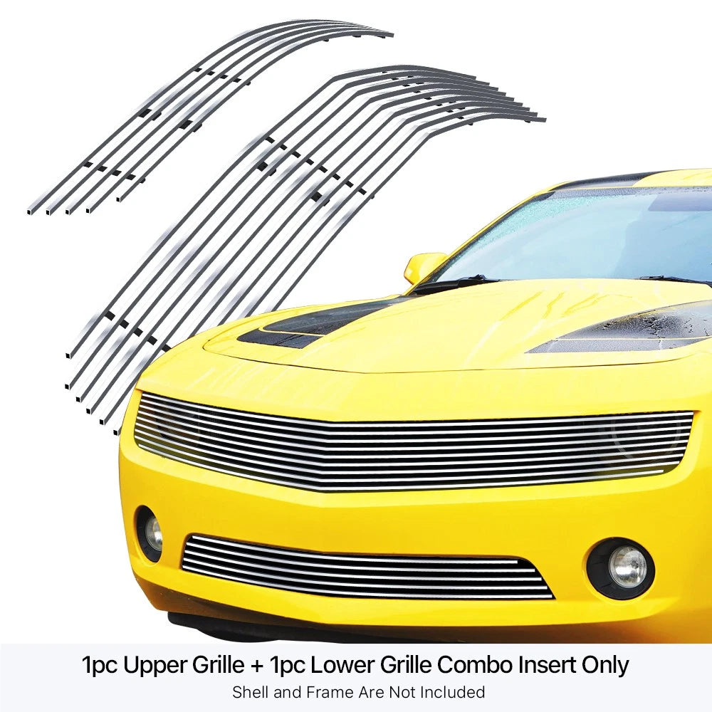 Billet Grille Combo for Chevy Camaro LT/LS V6 (2010-2013)