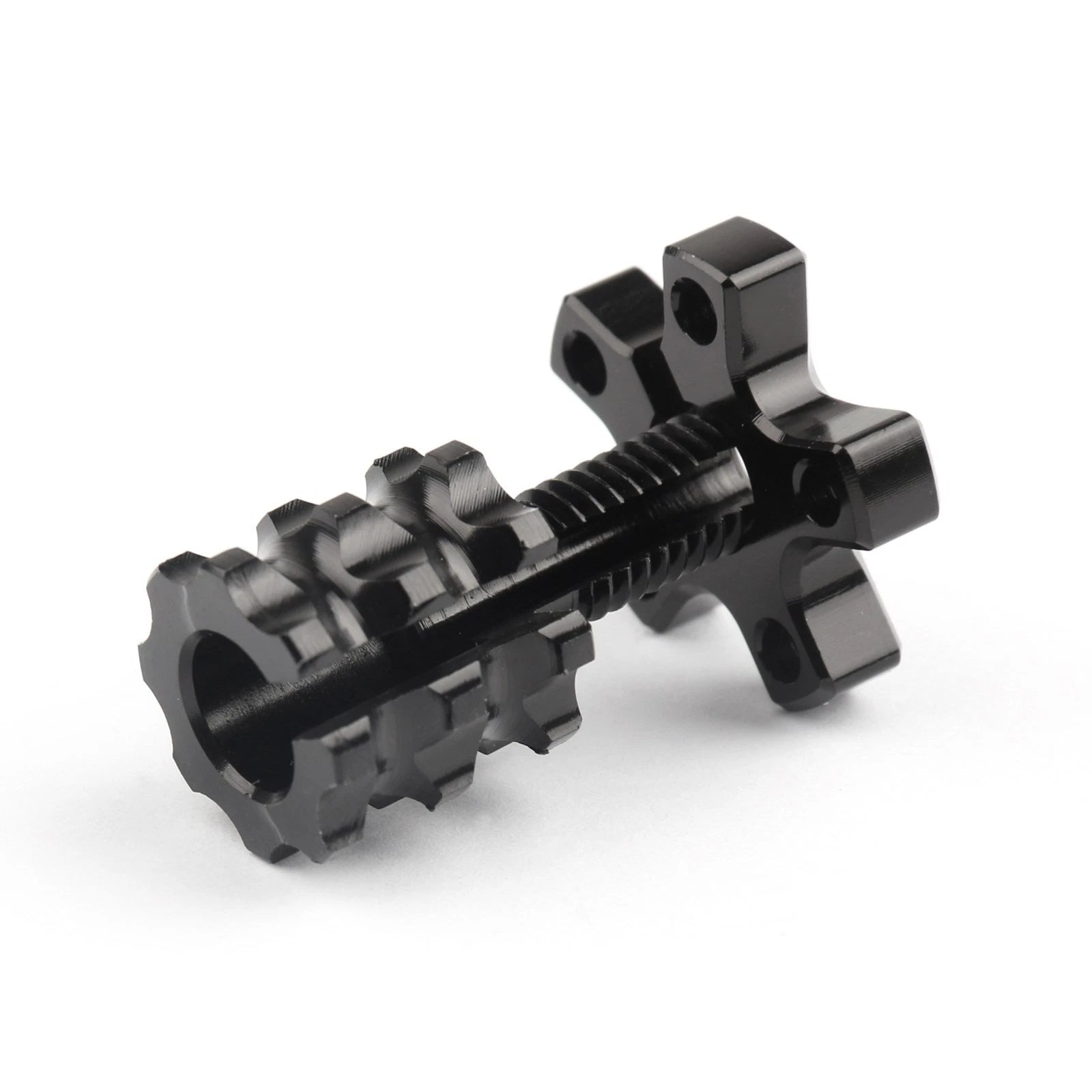 CNC Clutch Cable Adjuster Screw for Motorcycle (8mm Thread) Black