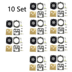 10x Carburetor Parts for Walbro K22-HDA Trimmer (Weedeater)