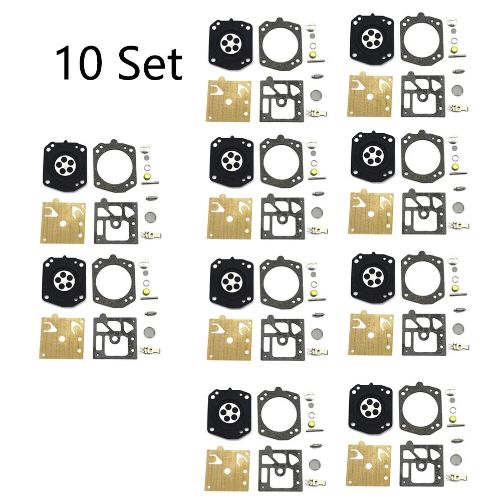 10x Carburetor Parts for Walbro K22-HDA Trimmer (Weedeater)