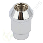 24 Chrome M12x1.25 19mm Hex Bulge Lug Nuts for Infiniti Nissan (Fits Various)