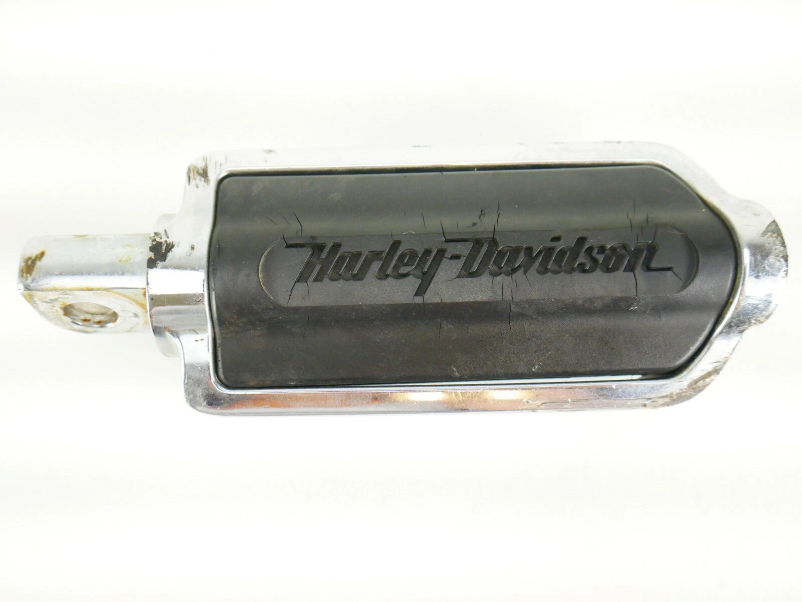 Right Crash Bar Highway Chrome Flame Peg Male Mount for Harley Davidson (1988–2024)