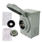 Power Inlet Box for 3-Prong Generator (NEMA SS2-50P)